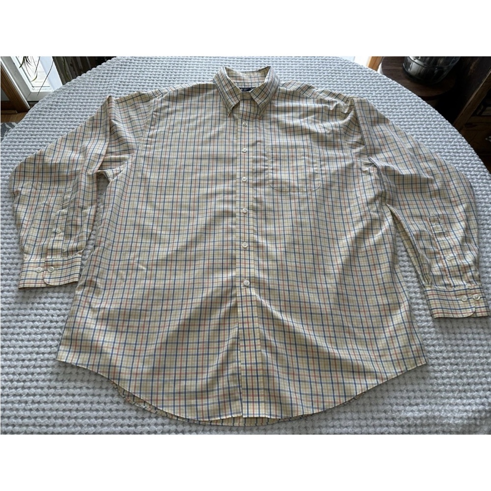 Brooks Brothers Men’s XL Multicolor Striped Long Sleeve Button Down Shirt